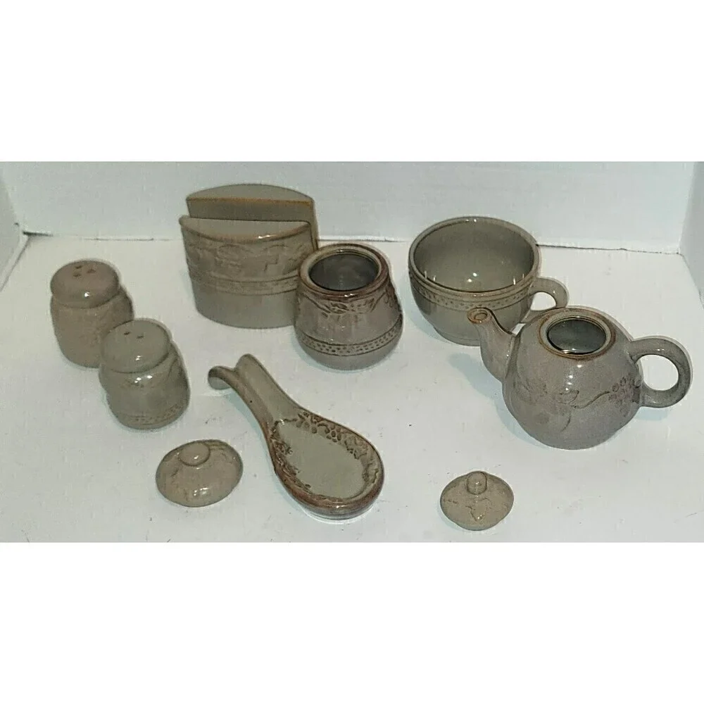 Stoneware Tea For One Set